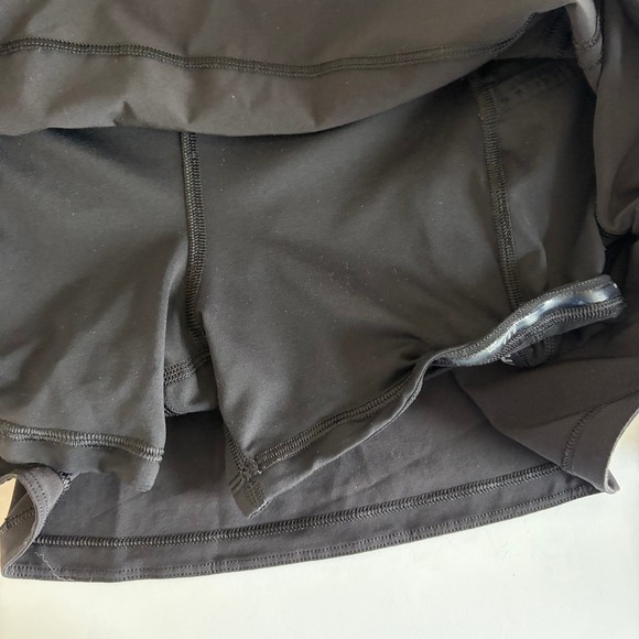 Lululemon Pace Rival Skirt Regular Black 4‑Way Stretch Running Tennis‎ Golf 4 - Picture 10 of 10